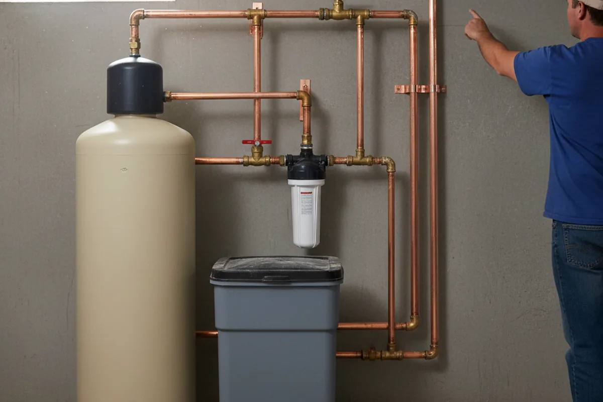 Whole-house water treatment system installed in Wahkon
